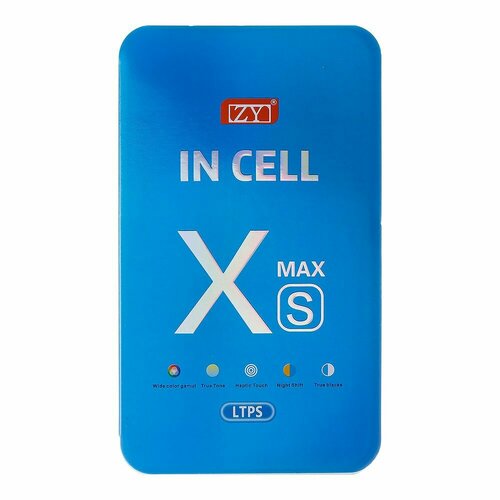 LCD дисплей для Apple iPhone Xs Max ZY In-Cell LTPS FHD (черный)