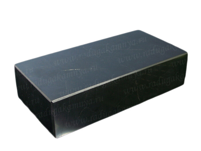Кирпич из шунгита полированный, 20*10*5см .
