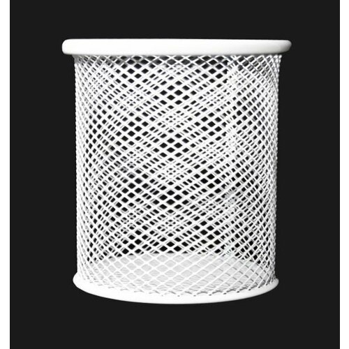 Стакан металлический круглый Цвет- белый 350₽