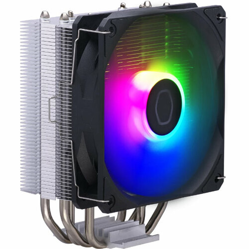 Кулер для процессора Cooler Master Hyper 212 Spectrum V3 (150W, 4-pin, 152mm, tower, Al/Cu, fans: 1x120mm/71.93CFM/27.2dBA/1750rpm, Silver, 1700/1200/