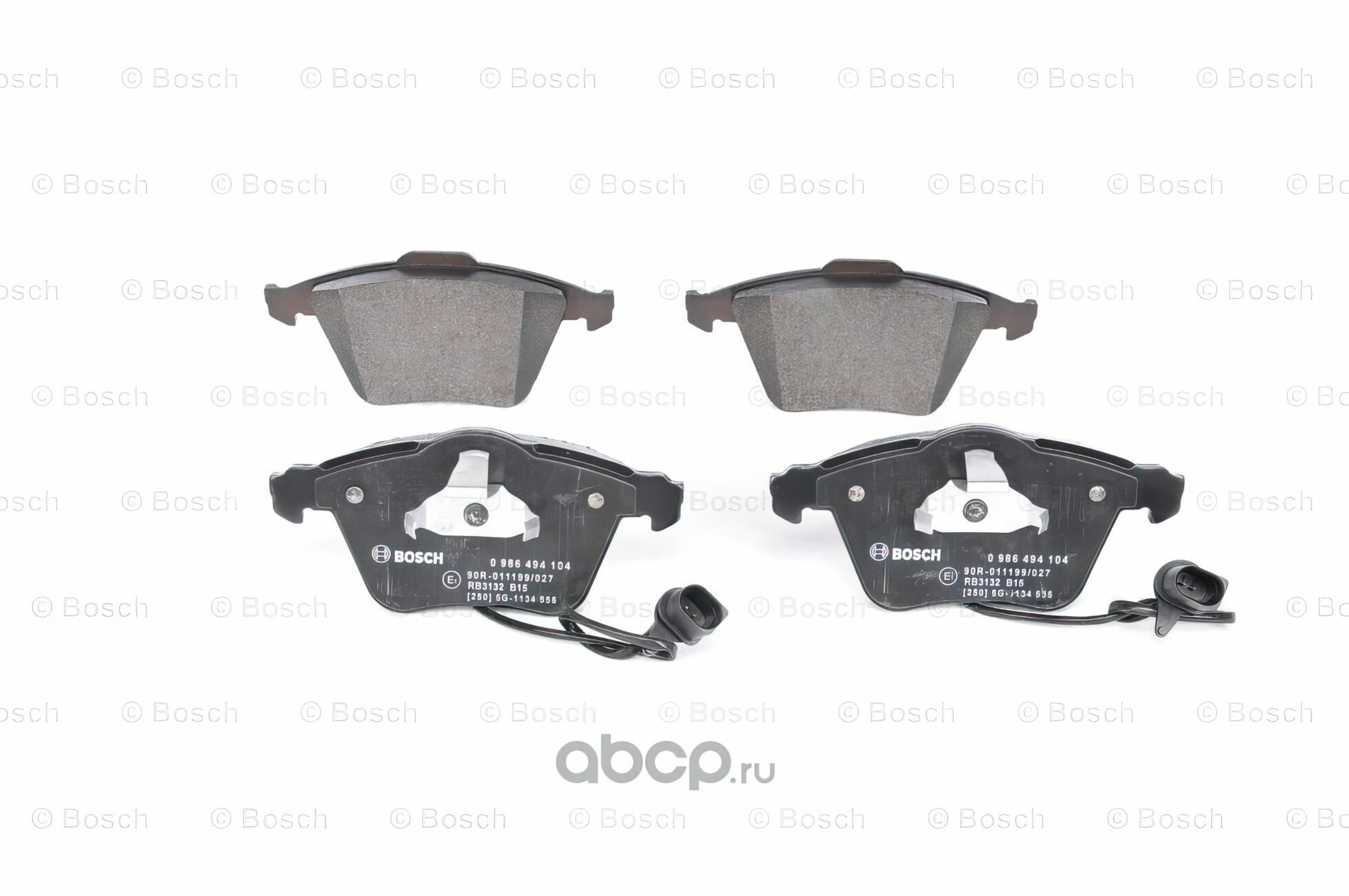Тормозные колодки Bosch - фото №4