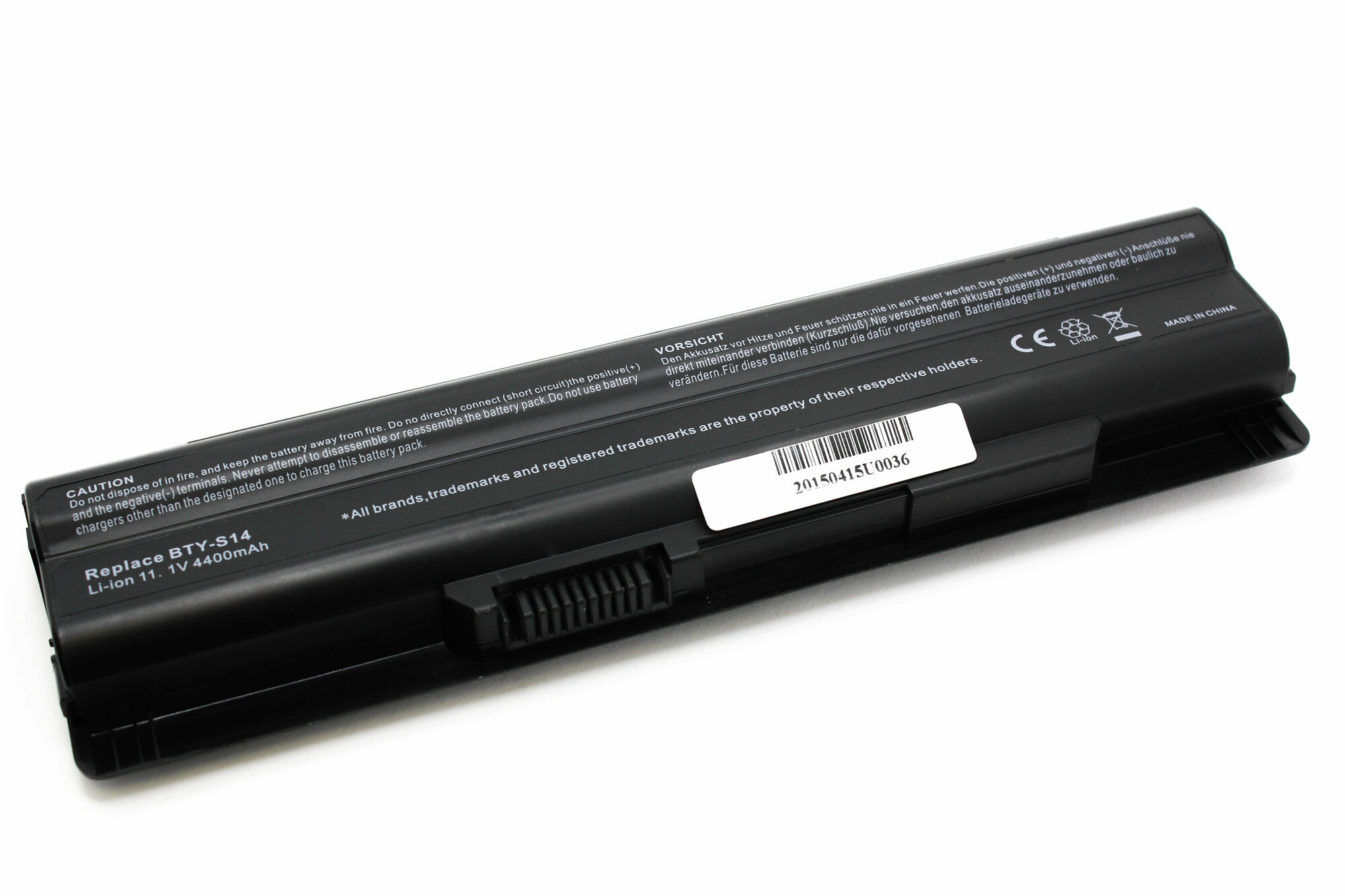 Аккумулятор для MSI CX650 FR400 FR600 FR700 FX400 (11.1V 4000mAh) p/n: BTY-S15, BTY-S14