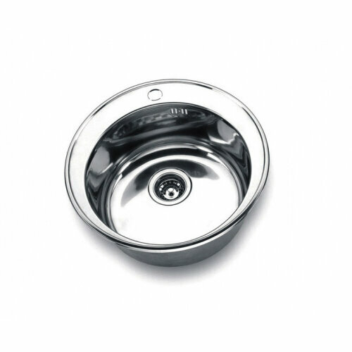 Мойка Furniture врезная круглая D490 (толщина 0,6, глубина 160) 00-00007153