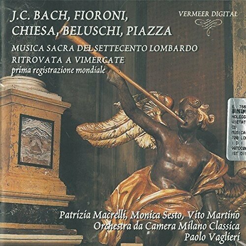 AUDIO CD Musica Sacra Del '700 Lombardo musica sacra do brasil les chemins du baro vox brasiliensis kanji