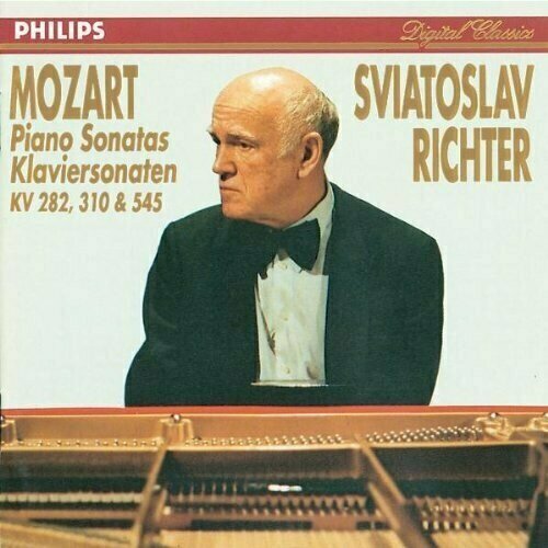 AUDIO CD Sviatoslav Richter: Mozart: Piano Sonatas KV 282, 310 & 545 audio cd richter sviatoslav