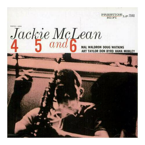 Jackie McLean: 4, 5 and 6. 1 SACD sentimental frames love metal cutting