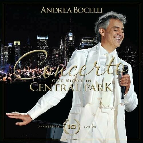 Blu-ray Andrea Bocelli - Concerto: One Night In Central Park 10th Anniversary Edition (1 BR) blu ray andrea bocelli concerto one night in central park 10th anniversary edition 1 br