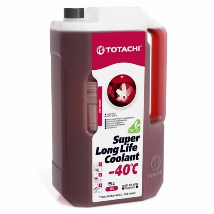 Totachi Super Long Life Coolant -40C RED 5л (Красный)