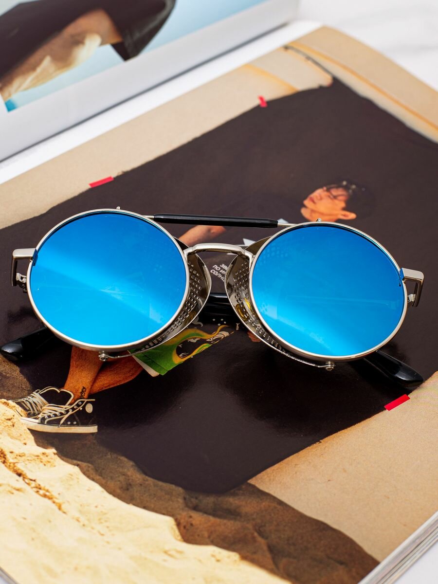 Солнцезащитные очки Zabologen, голубой — фото 1