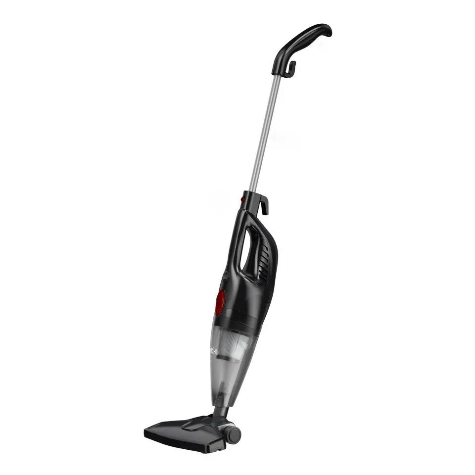 Ручной вертикальный пылесос Enchen Vacuum Cleaner V1 (Black/Red) DX115C/DX118C / компактный домашний для сухой уборки с контейнером / для мебели