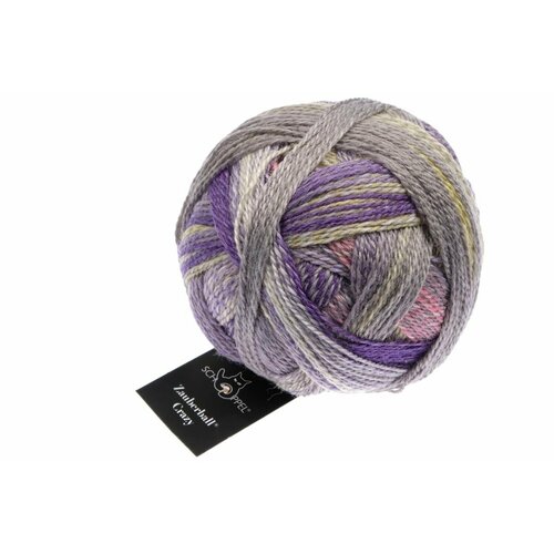 Пряжа Zauberball Crazy 2514_ Privy Council 75% Virgin Wool, 25% Nylon (biodegradable)