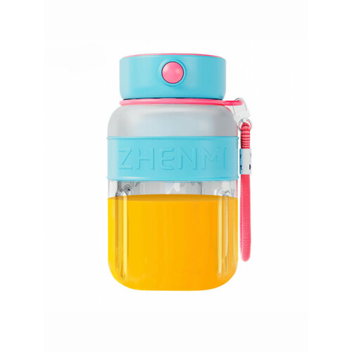 Беспроводная соковыжималка блендер Xiaomi Zhenmi Camping Portable Juice Bucket Dopamine Blue ZMGZ-J12 393800₽