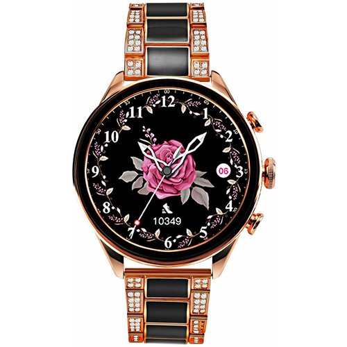 Смарт часы Gen 11 круглые женские Bluetooth iOS Android черные 289000₽