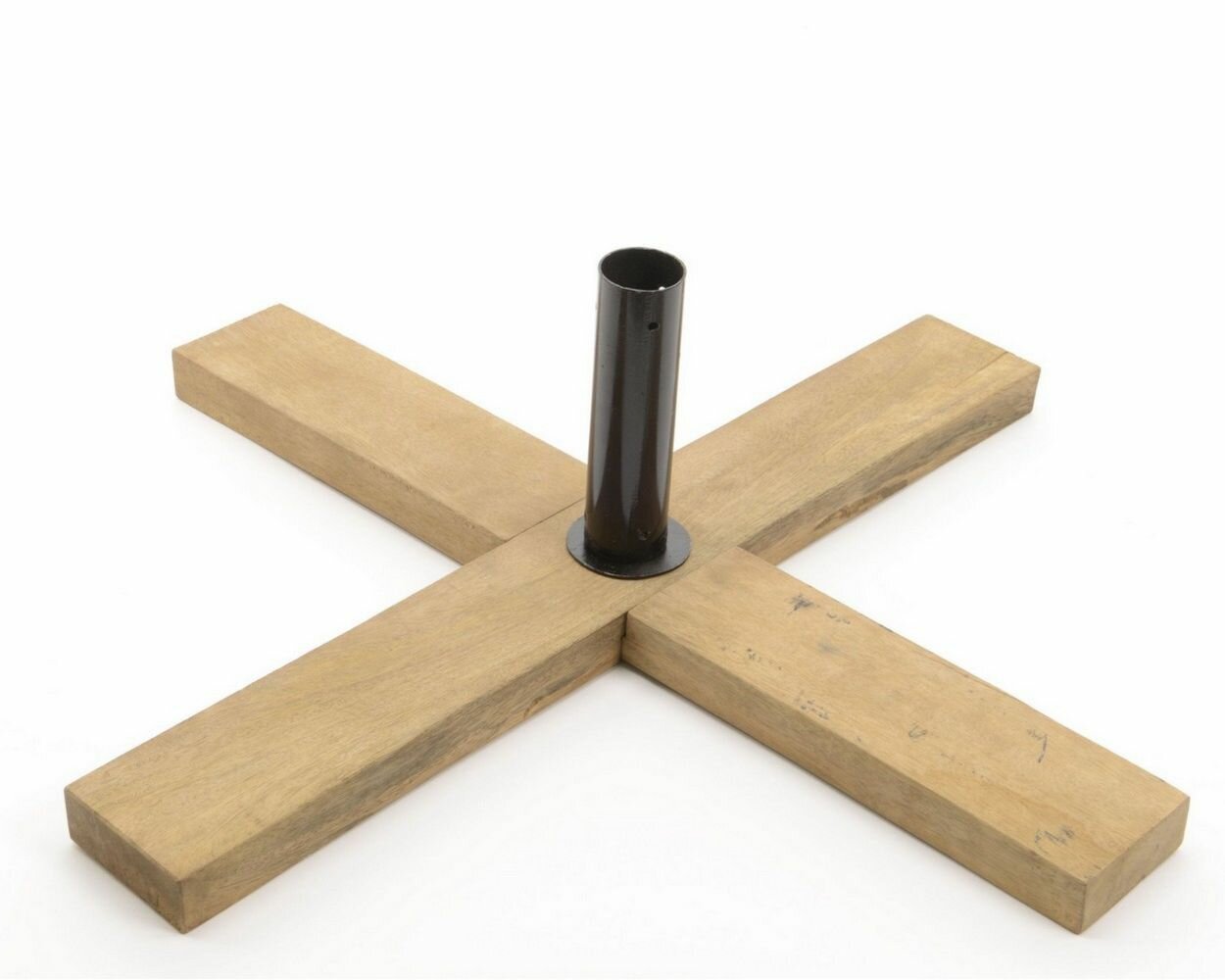 фото Деревянная подставка для искусственной елки высотой 1.5-2.1 м, Kaemingk