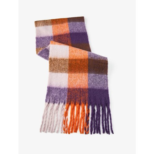 фото Шарф koton, универсальный, фиолетовый