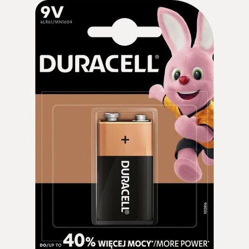 Изображение товара Элемент питания Duracell Basic 6LR61/MN1604 9V бл 1