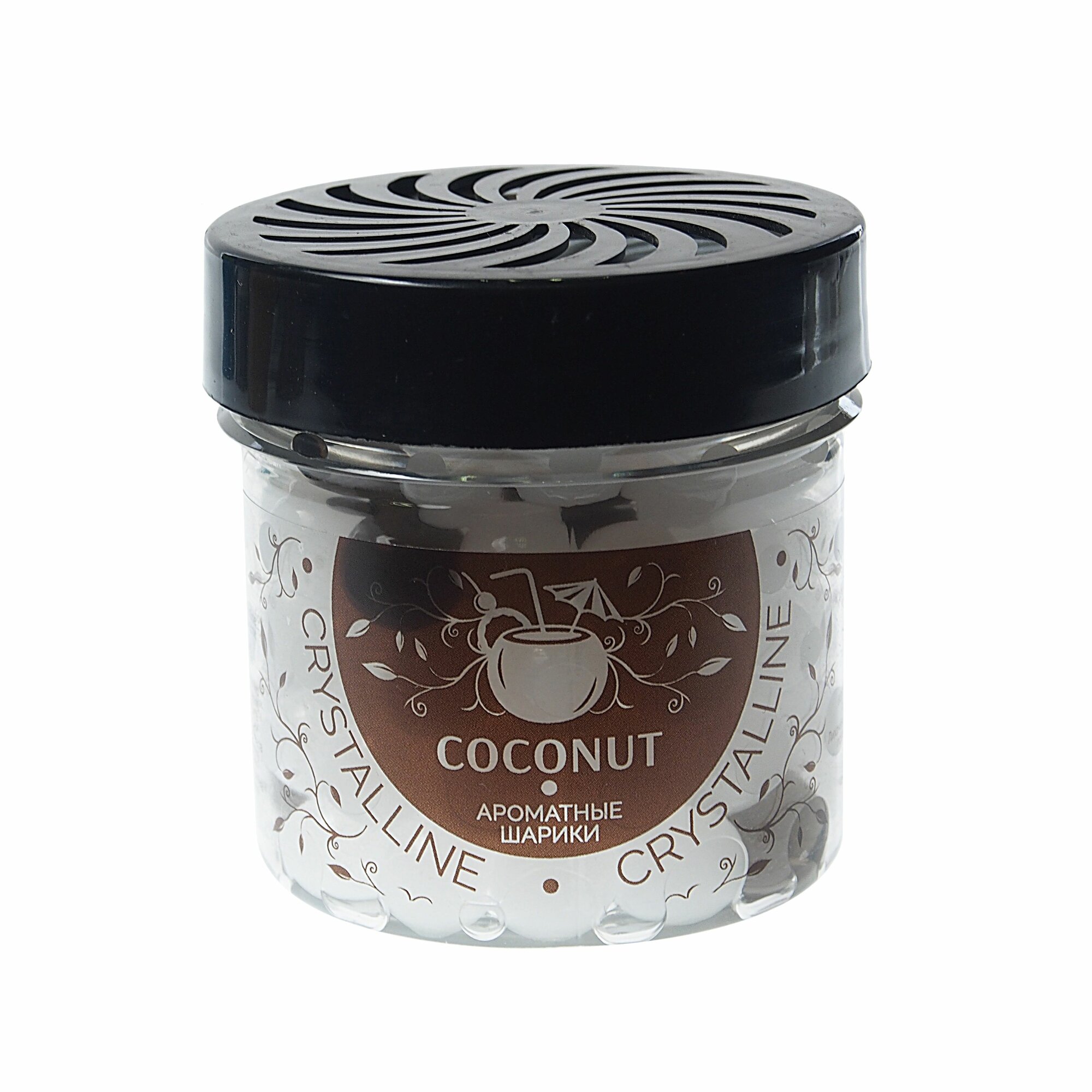Ароматизатор воздуха FTE-CR-09 CRYSTALLINE (coconut) гидрогель в банке FOUETTE