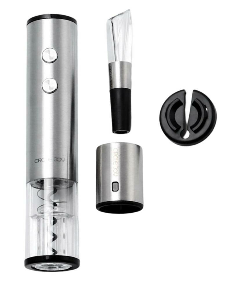 Изображение Винный набор Xiaomi Circle Joy 4 in 1 Set in a Gift Box (CJ-TZ02) серебристый