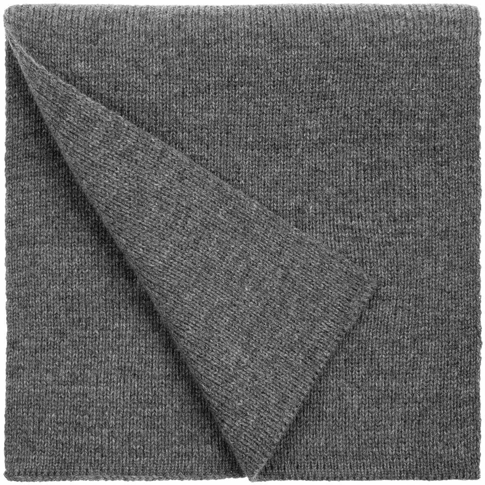 Шарф molti для женщин,170х20 см, серый — фото 1