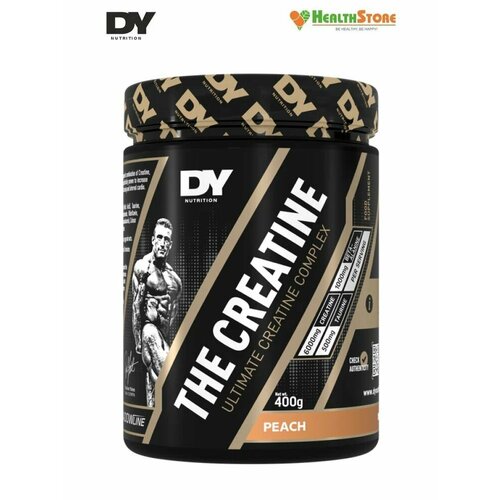 Dorian Yates DY Nutrition The Creatine 400г (персик) креатин моногидрат порошок, бета аланин, таурин и витамины группы В