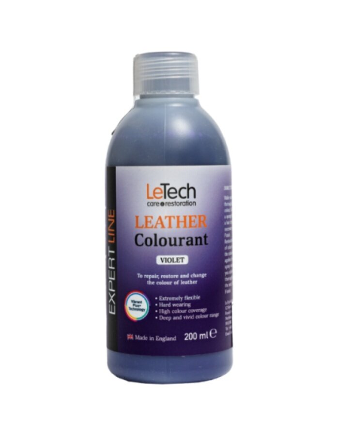 LeTech Expert Line Краска для кожи (Leather Colourant) Violet, 200мл