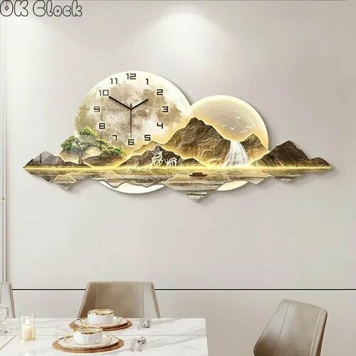 Классический пульт дистанционного управления настенные часы, тихий, со светом/Полиметилметакрилат