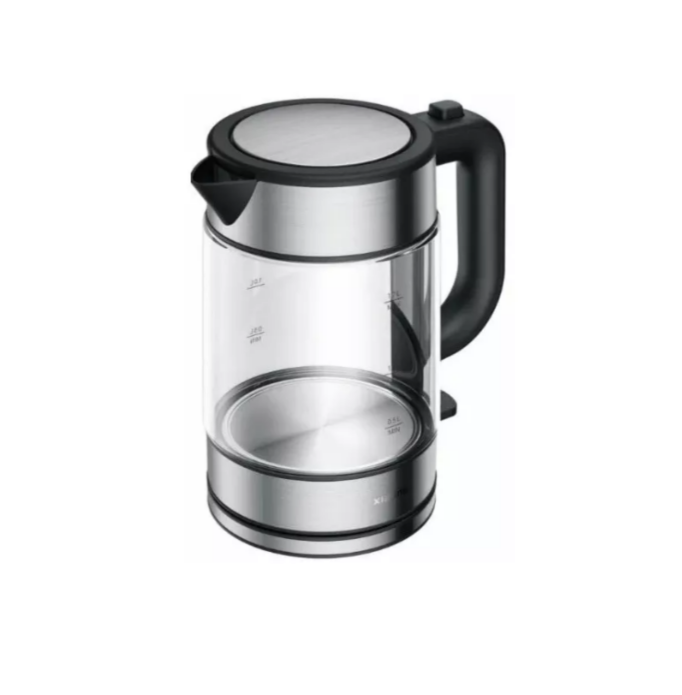 Электрический чайник Xiaomi Electric Glass Kettle, 1.7л, скрытый нагревательный элемент, 2200Вт BHR7490RU — фото 1