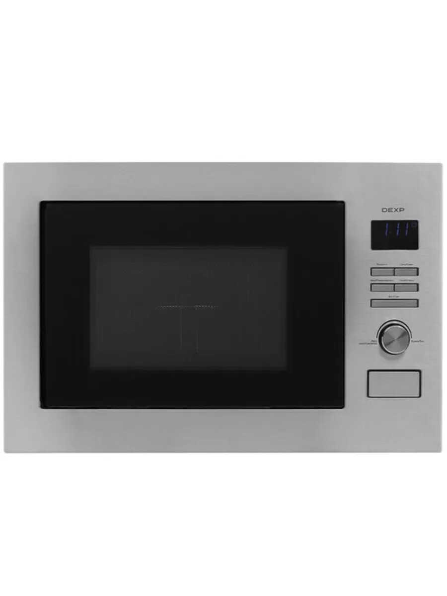 Микроволновая печь DEXP W601KSS встраиваемая с таймером
