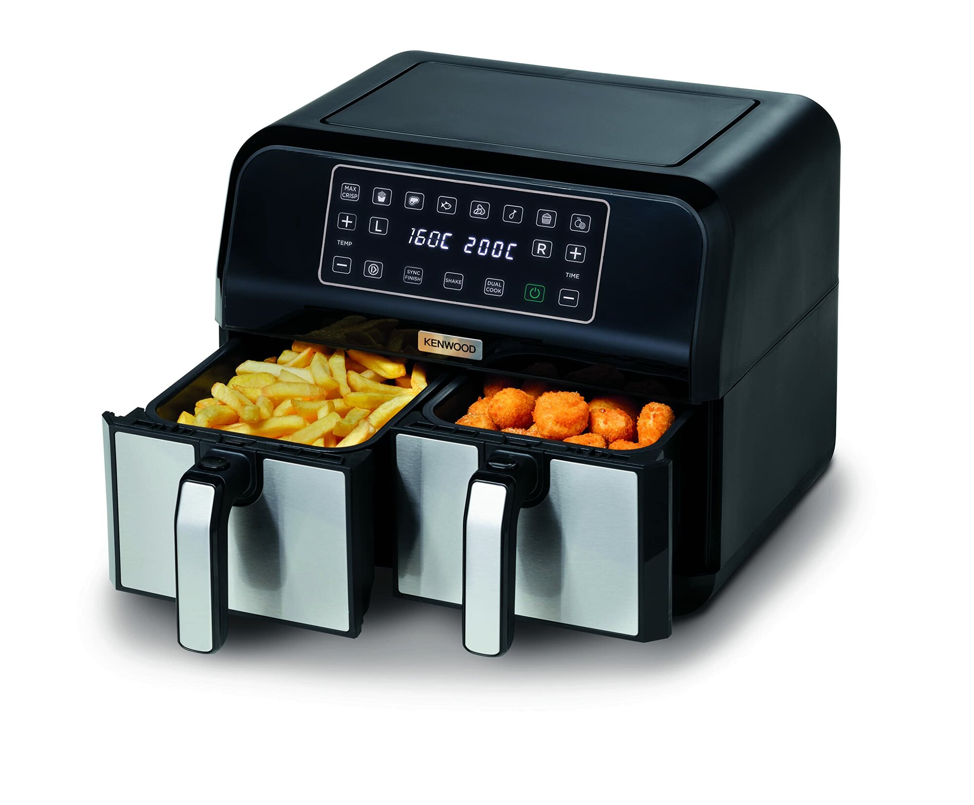 Аэрофритюрница Kenwood kHealthy Fry, 8 л, регулировка температуры, мощность 1700 Вт
