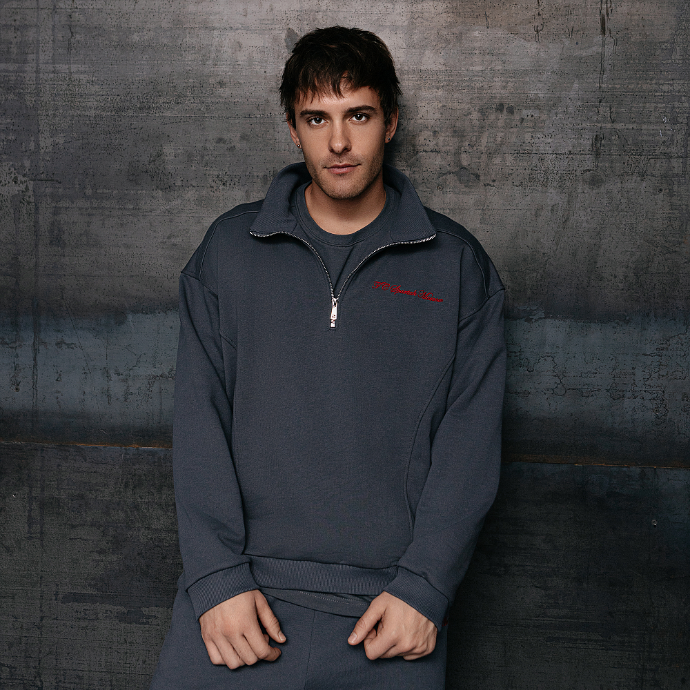 Свитшот СПАРТАК ADULT UNISEX размер XL  серый