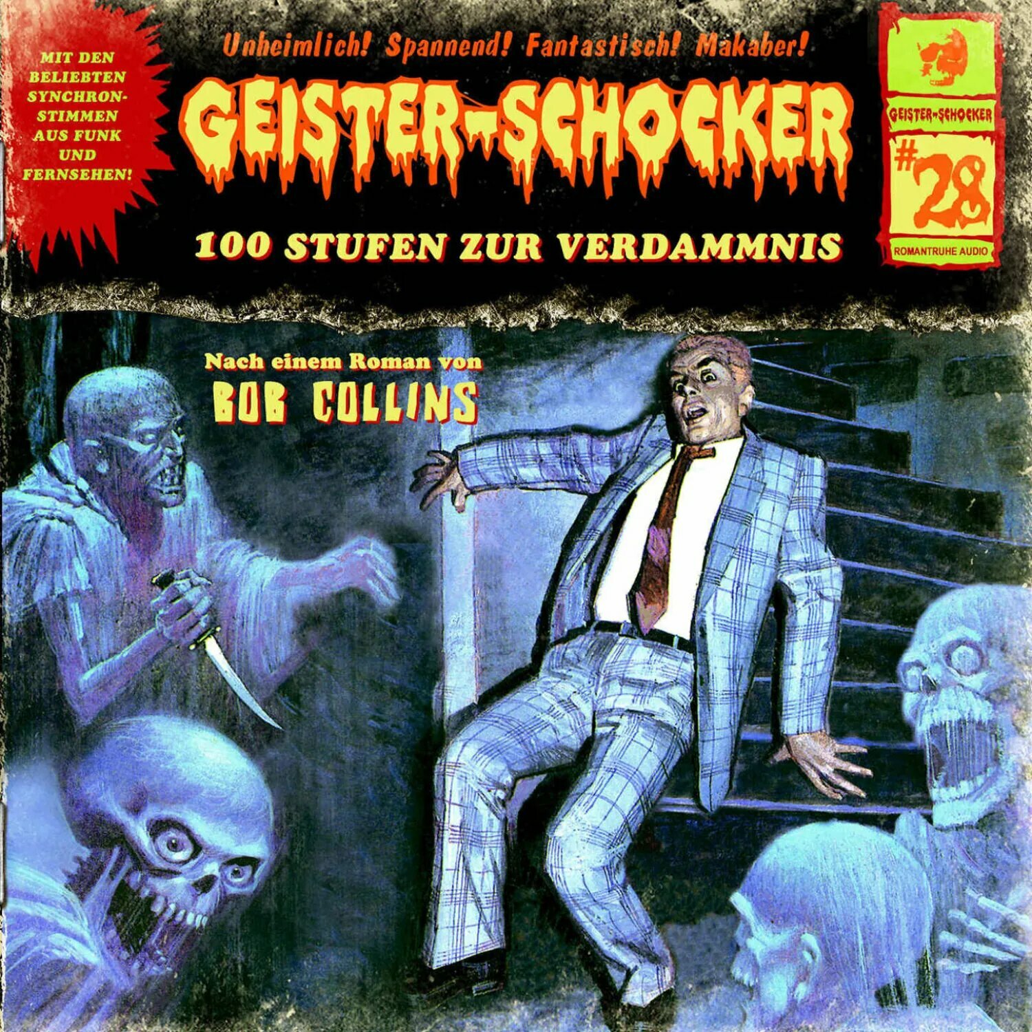 Geister-Schocker, Folge 28: 100 Stufen zur Verdammnis [Аудиокнига]