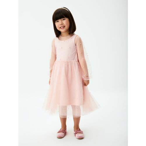 Платье Sela, размер 104, розовый