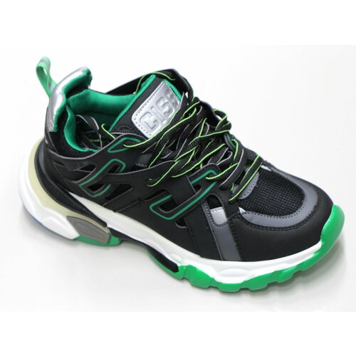 фото Кроссовки step by step, размер 39, зеленый, черный