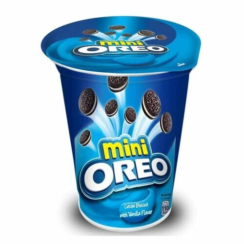 Печенье Oreo Mini Vanilla в стакане, 61,3 гр