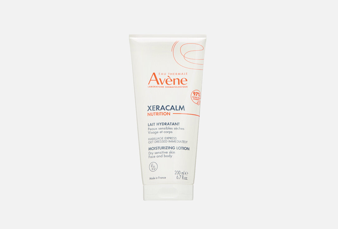 Легкое питательное молочко для лица EAU THERMALE AVENE XERACALM Nutrition / объём 200 мл