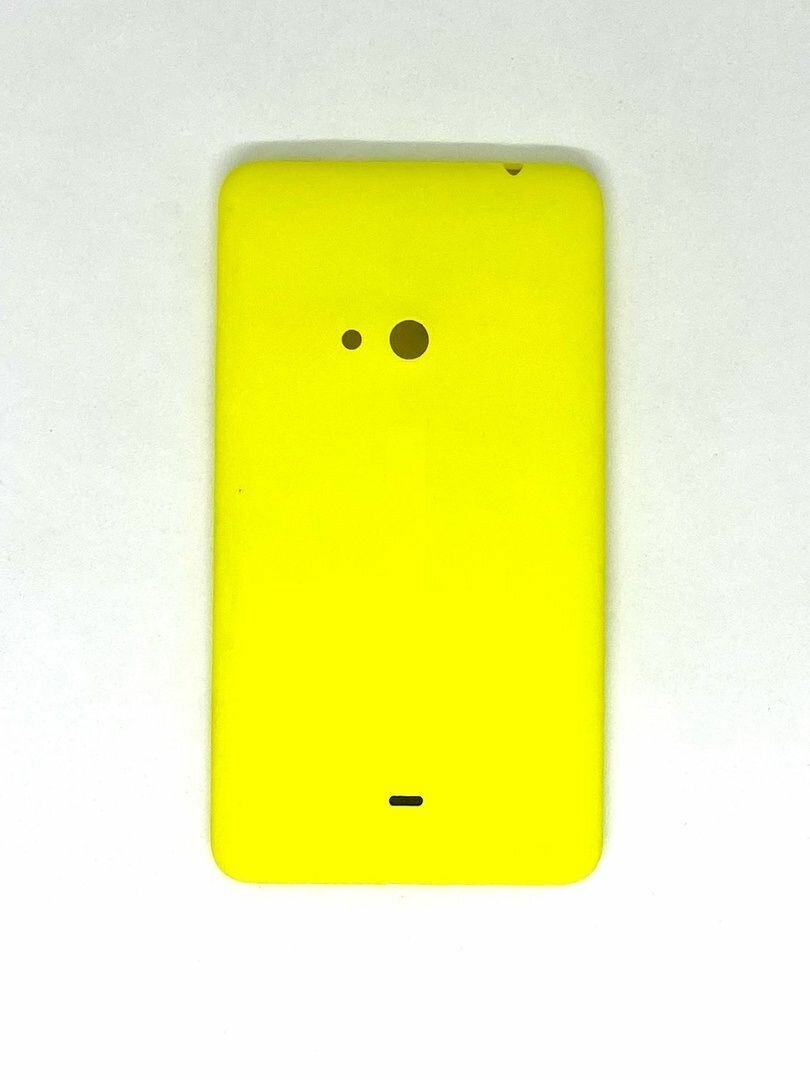 Задняя крышка матовая для Nokia Lumia 625 (RM-941) желтый