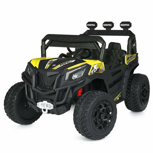 Детский электромобиль Багги (полный привод, EVA, 12V) - HC-301-4WD-YELLOW