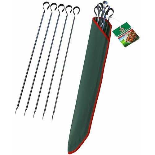 Набор шампуров СевЗапУголь в чехле 35см 5шт х2шт
