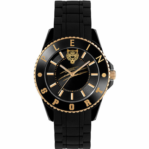 фото Наручные часы plein sport pskba0323, черный, золотой