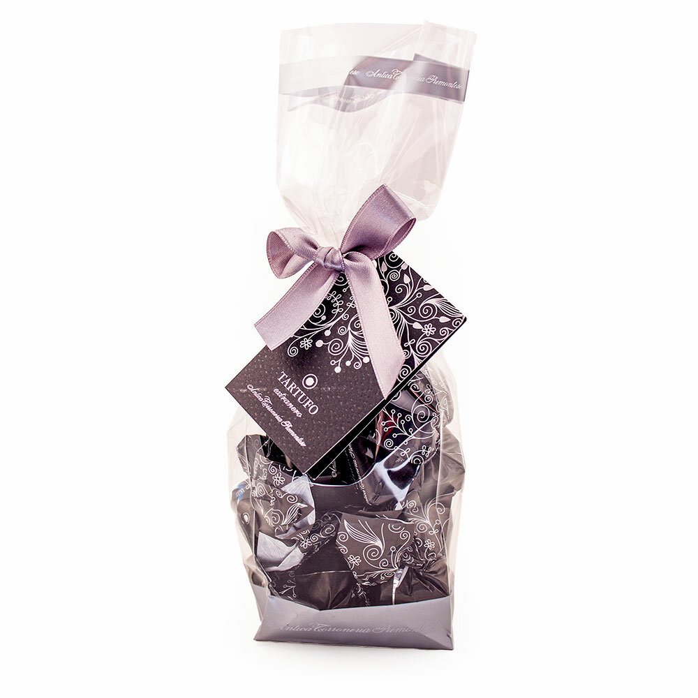 Конфеты Трюфель Горький шоколад 0107, ANTICA TORRONERIA PIEMONTESE, 0,200 кг (пл/пак)