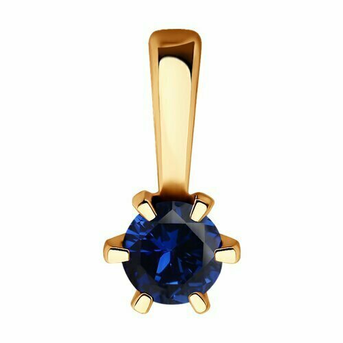 фото Подвеска diamant online, золото, 585 проба, корунд