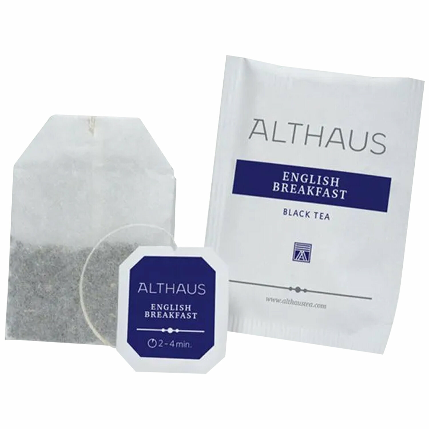 Чёрный чай Althaus English Breakfast в пакетиках, 20х1,75г