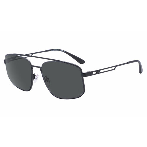 Солнцезащитные очки EMPORIO ARMANI, бесцветный, черный