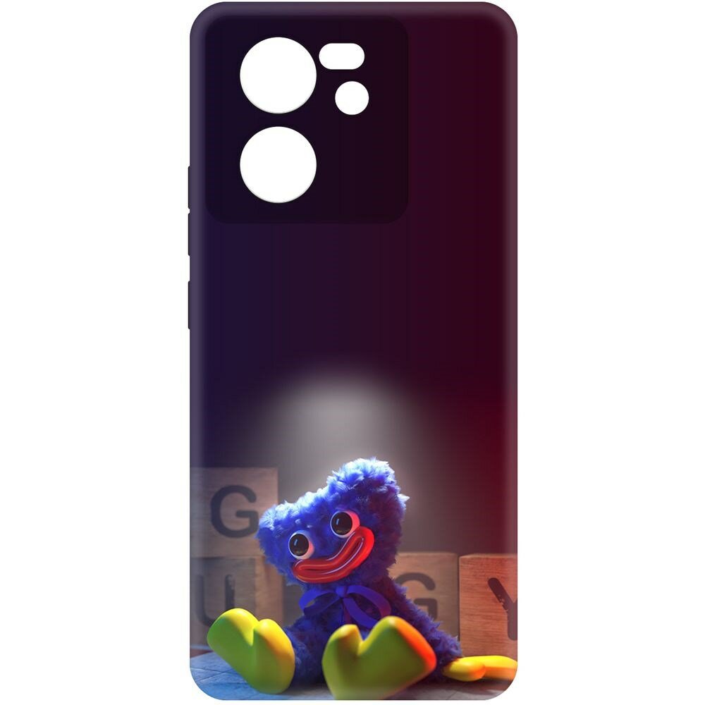 Чехол-накладка Krutoff Soft Case Хаги Ваги игрушка для Xiaomi 13T Pro черный