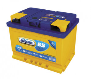 Аккумулятор АКОМ 6ст-65 оп