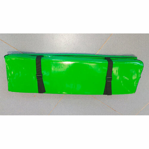 фото Мягкие накладки (4см) + сумка пвх для лодки 95*24см (зеленый)