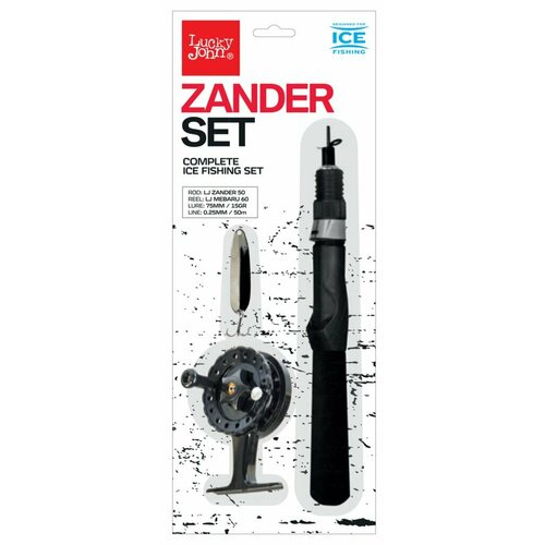 удилище зимнее lucky john c tech zander stick 56 5см 40гр Удилище-комплект зимнее Lucky John ZANDER SET