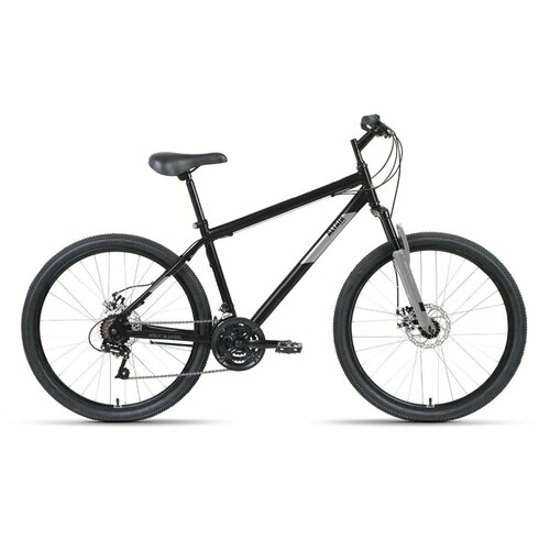 Велосипед 26 FORWARD ALTAIR MTB HT 2.0 (DISK) (21-ск.) 2022 (рама 19) черный/серый велосипед forward flash 26 1 0 26 21 ск рост 19 2022 черный серый rbk22fw26658