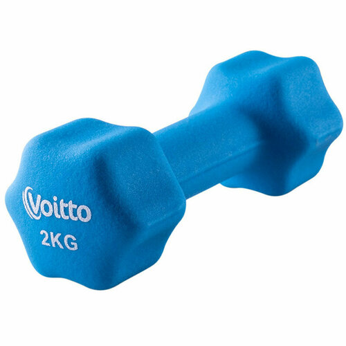 Гантель для фитнеса неопреновая Звезда Voitto 2 кг