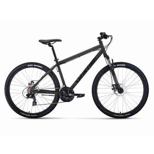 фото Велосипед 27.5 forward sporting 2.0 (disk) (8-ск.) 2023 (рама 19) темный/серый/черный
